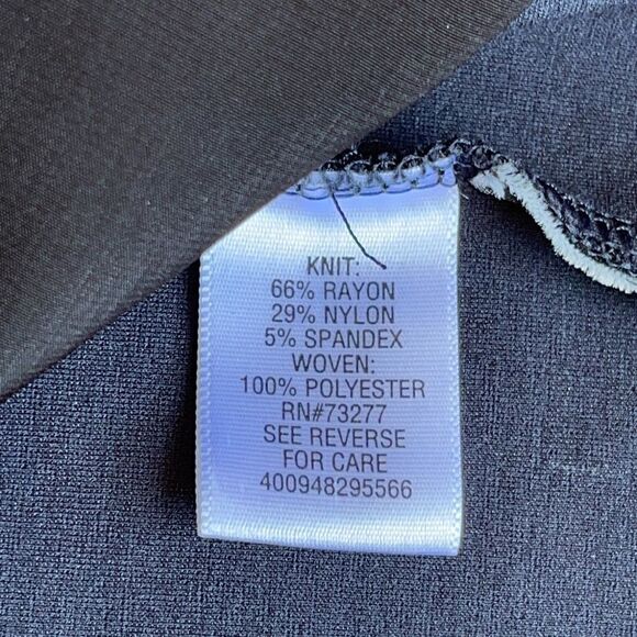 Simply Vera Vera Wang Jersey Dress Sz M - Picture 10 of 11